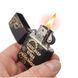 Чорна бензинова запальничка Zippo з лазерним гравіюванням Космос LazerTAC Zippo 218 Regular Black Matte (128701) 128701 фото 1