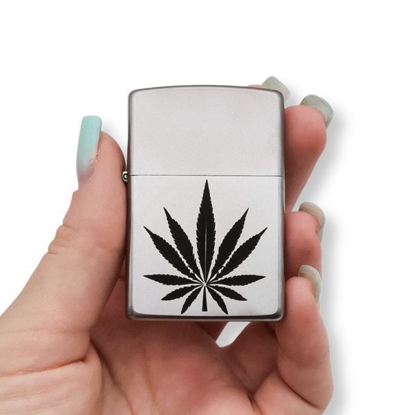 Бензинова запальничка Zippo з лазерним індивідуальним гравіюванням LazerTAC ZIPPO 205 REG SATIN CHROME (125101) 125101 фото