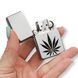 Бензинова запальничка Zippo з лазерним індивідуальним гравіюванням LazerTAC ZIPPO 205 REG SATIN CHROME (125101) 125101 фото 4