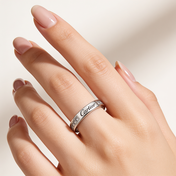 Серебряное кольцо Cartier 17 мм Серебро 925 пробы, Ювелирная студия SVP арт. 189401 (К2Ф/472-17) 189401 фото