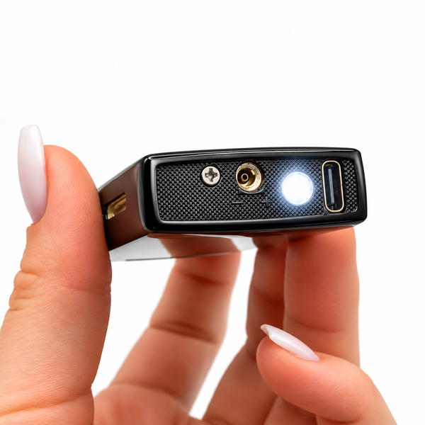 Электрическая USB зажигалка металлическая с газом с гравировкой Я всегда с тобой TURBO LazerTAC Черная (234501) 234501 фото
