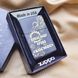 Чорна бензинова запальничка Zippo з індивідуальним лазерним гравіюванням LazerTAC Zippo 218 Regular Black Matte (129201) 129201 фото 11