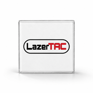 Костер Квадрат 100х100 мм с индивидуальной цветной термопечатью LazerTAC на подставке РАСПРОДАЖА (175101) 175101 фото