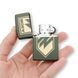 Бензиновая зажигалка Zippo с лазерной гравировкой АЗОВ LazerTAC ZIPPO 221 REG GREEN MATTE (137201) 137201 фото 4
