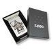 Бензиновая зажигалка Zippo с лазерной гравировкой LazerTAC ZIPPO 205 REG SATIN CHROME арт.206401 206401 фото 10