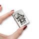 Бензиновая зажигалка Zippo с лазерной гравировкой LazerTAC ZIPPO 205 REG SATIN CHROME арт.206401 206401 фото 5