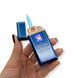 Електрична USB запальничка металева з гравіюванням "Моє серце під твоїм броніком" 33521 LazerTAC Синій (230101) 230101 фото 1