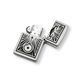 Бензиновая зажигалка Zippo с лазерной индивидуальной гравировкой LazerTAC ZIPPO 205 REG SATIN CHROME (137301) 137301 фото 6