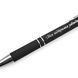 Металлическая ручка с гравировкой "Моя поддержка всегда с тобой" LazerTAC Шариковая Черная (218601) 218601 фото 2