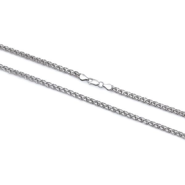 Серебряная цепочка Бисмарк Вес до 20 г, 50 см. Серебро 925 пробы Ювелирная студия SVP арт. 183101 (3-0000.65.9) 183101 фото
