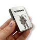 Бензиновая зажигалка Zippo с лазерной индивидуальной гравировкой LazerTAC ZIPPO 205 REG SATIN CHROME (197501) 197501 фото 3