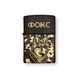 Черная бензиновая зажигалка Zippo с лазерной гравировкой "Фокс" LazerTAC Zippo 218 Regular Black Matte (145001) 145001 фото 2