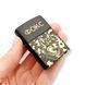 Черная бензиновая зажигалка Zippo с лазерной гравировкой "Фокс" LazerTAC Zippo 218 Regular Black Matte (145001) 145001 фото 4