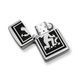 Бензиновая зажигалка Zippo с лазерной индивидуальной гравировкой LazerTAC ZIPPO 205 REG SATIN CHROME (137401) 137401 фото 7
