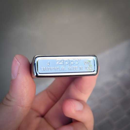 Купить Бензиновая зажигалка Zippo с лазерной индивидуальной