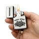 Бензиновая зажигалка Zippo с лазерной гравировкой "Черная стая" LazerTAC ZIPPO 205 REG SATIN CHROME (197601) 197601 фото 1