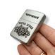 Бензиновая зажигалка Zippo с лазерной гравировкой "Черная стая" LazerTAC ZIPPO 205 REG SATIN CHROME (197601) 197601 фото 4