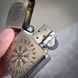 Бензинова запальничка Zippo з лазерним індивідуальним гравіюванням LazerTAC 200 REG BRUSH FIN CHROME (125201) 125201 фото 5