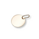 Золотий круглий кулон 15 мм з індивідуальним гравіюванням LazerTAC з золота 585 проби (181501) 181501 фото 6