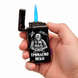 Электрическая USB зажигалка металлическая с газом с гравировкой Держим небо TURBO LazerTAC Черная (239201) 239201 фото 1