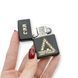 Чорна бензинова запальничка Zippo з лазерним гравіюванням С.А.А. LazerTAC Zippo 218 Regular Black Matte (230901) 230901 фото 3