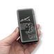 Електрична USB запальничка металева з газом з індивідуальним гравіюванням 33782 LazerTAC Чорна (194301) 194301 фото 2