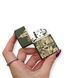 Бензинова запальничка Zippo з лазерним гравіюванням Вашої фотографії LazerTAC ZIPPO 221 REG GREEN MATTE (227201) 227201 фото 3