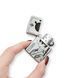 Бензинова запальничка Zippo з гравіюванням Envi LazerTAC ZIPPO 205 REG SATIN CHROME (222601) 222601 фото 4