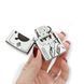 Бензинова запальничка Zippo з гравіюванням Envi LazerTAC ZIPPO 205 REG SATIN CHROME (222601) 222601 фото 3