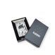 Бензинова запальничка Zippo з гравіюванням Envi LazerTAC ZIPPO 205 REG SATIN CHROME (222601) 222601 фото 8