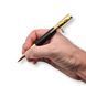 Роскошная металлическая ручка-патрон LazerTAC Bullet Pen с индивидуальной гравировкой Шариковая Автоматическая Золото/Черный Черный стержень (253401) + Фирменная упаковка &laquo;Армейский ящик&raquo; 253401 фото 5