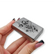 Бензинова запальничка Zippo з індивідуальним гравіюванням LazerTAC ZIPPO 205 REG SATIN CHROME (229601) 229601 фото 2