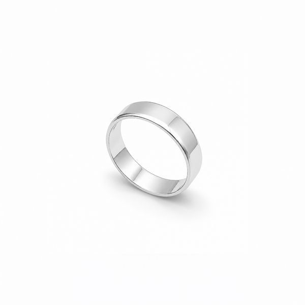 Серебряное кольцо Американка 15 мм, 5 мм Серебро 925 пробы Ювелирная студия SVP арт. 199401 (12190-003) 199401 фото