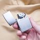 Бензиновая зажигалка Zippo с лазерной гравировкой LazerTAC 200 REG BRUSH FIN CHROME 68601 фото 2