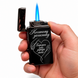 Электрическая USB зажигалка металлическая с газом с гравировкой Любимому защитнику TURBO LazerTAC Черная (254901) 254901 фото 1