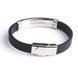 Браслет с гравировкой Ты мое сердечко Каучук Нержавеющая сталь Индивидуальная гравировка на браслете (282501) 282501 фото 10