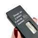 Електрична USB запальничка металева з газом з гравіюванням "Дякую, що з'явився в моєму житті!" 33805 LazerTAC Чорна (209101) 209101 фото 6