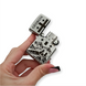 Бензиновая зажигалка Zippo с гравировкой Georgia LazerTAC ZIPPO 205 REG SATIN CHROME (228101) 228101 фото 5